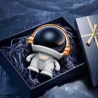 Астронавт К-29, беспроводной динамик Bluetooth 5.0, USB, белый + розовое золото