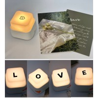 Мини-ночник, USB, зелёный