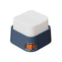 Мини-ночник магнитный, USB,  таинственный синий