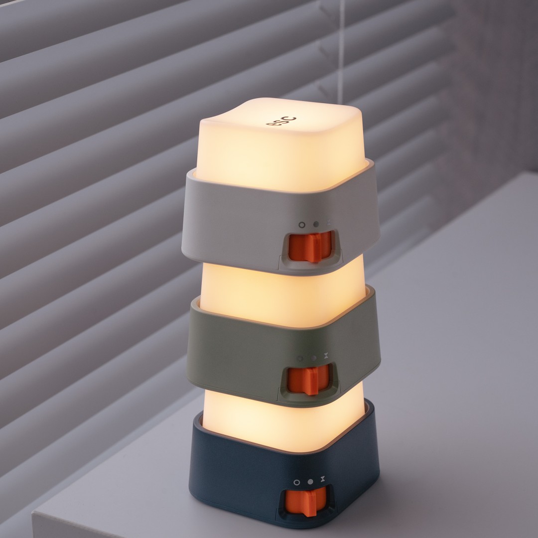 Мини-ночник магнитный, USB,  таинственный синий