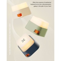 Мини-ночник магнитный, USB,  таинственный синий