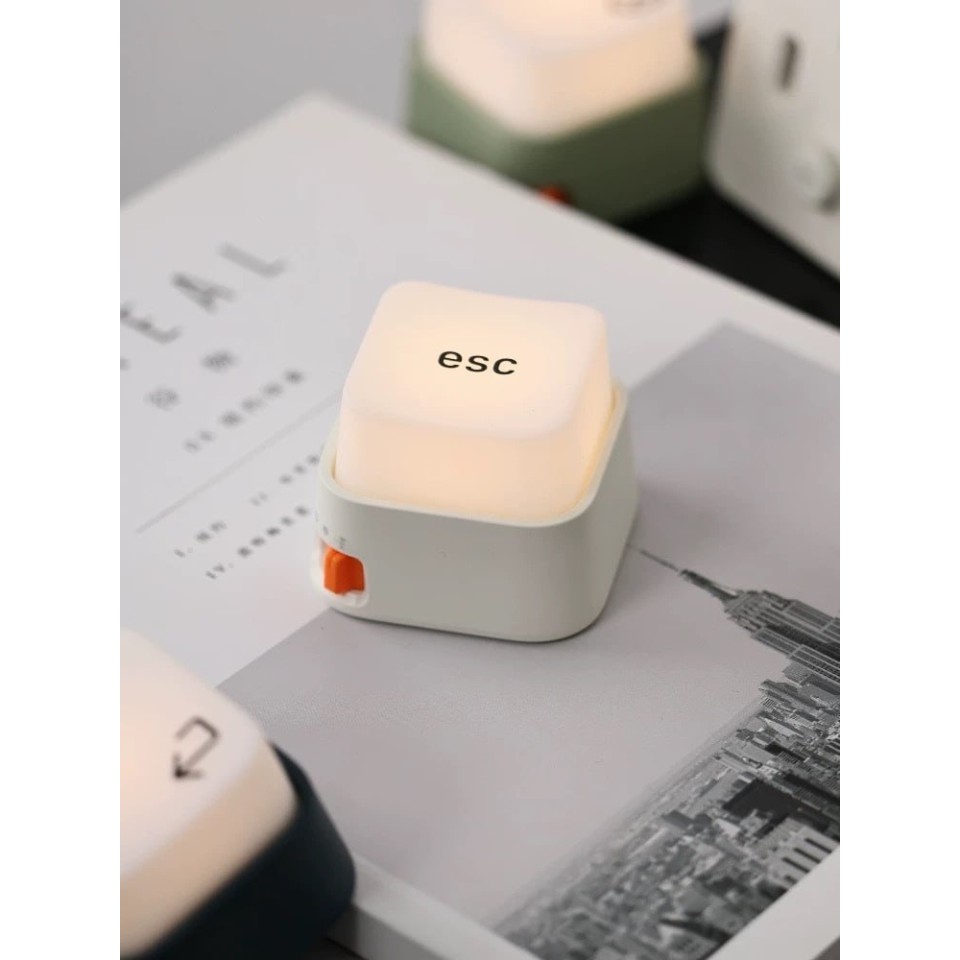Мини-ночник магнитный, USB,  таинственный синий