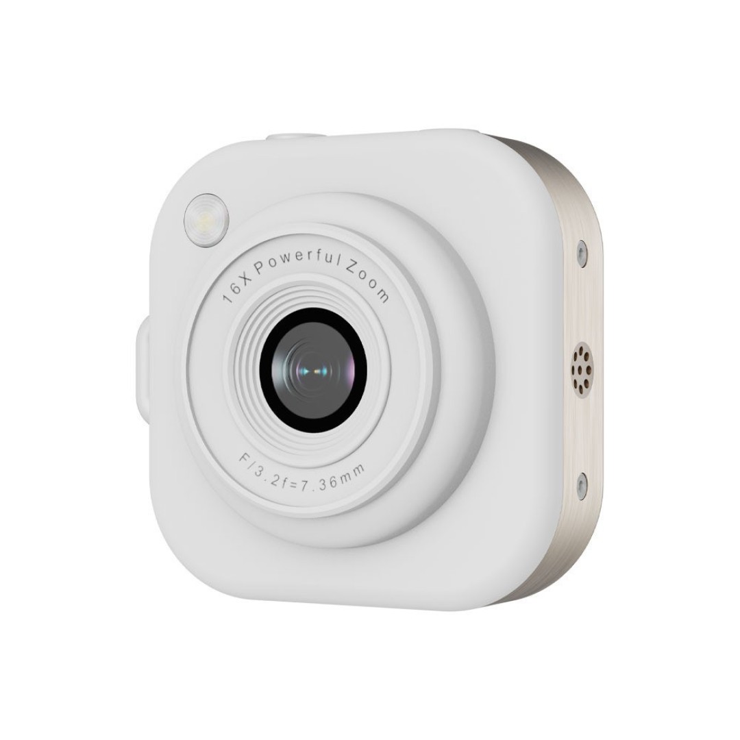 Q16 MINICAMERA цифровая мини-камера с экраном 2,01 дюймов, 100W HD pixels, 750 мАч, белый