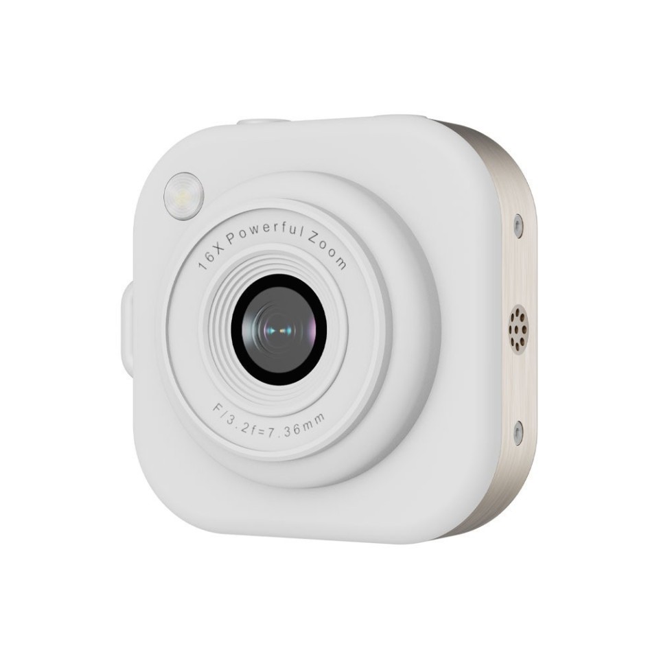 Q16 MINICAMERA цифровая мини-камера с экраном 2,01 дюймов, 100W HD pixels, 750 мАч, белый