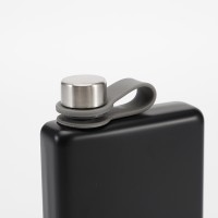 Фляжка для вина и других напитков Todenny stainless steel spray paint wine pot (TOP-F09), 260 мл, красный