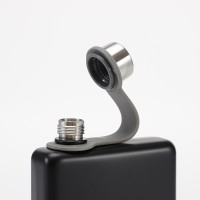 Фляжка для вина и других напитков Todenny stainless steel spray paint wine pot (TOP-F09), 260 мл, красный