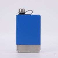Фляжка для вина и других напитков Todenny stainless steel spray paint wine pot (TOP-F09), 260 мл, красный