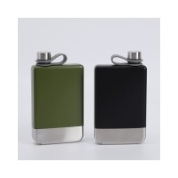 Фляжка для вина и других напитков Todenny stainless steel spray paint wine pot (TOP-F09), 260 мл, красный