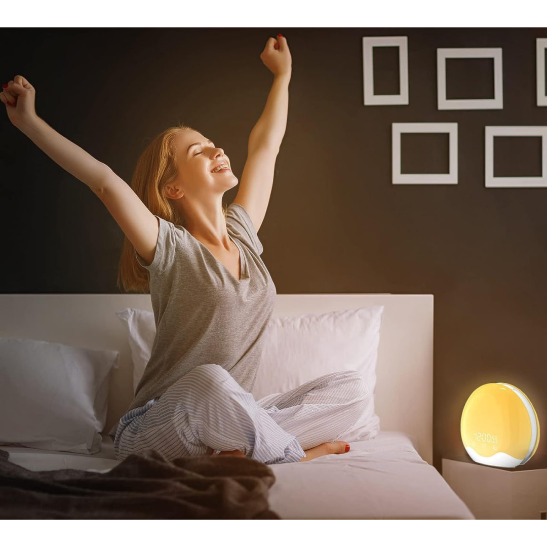 Умный светильник с опцией плавного пробуждения, многофункциональный