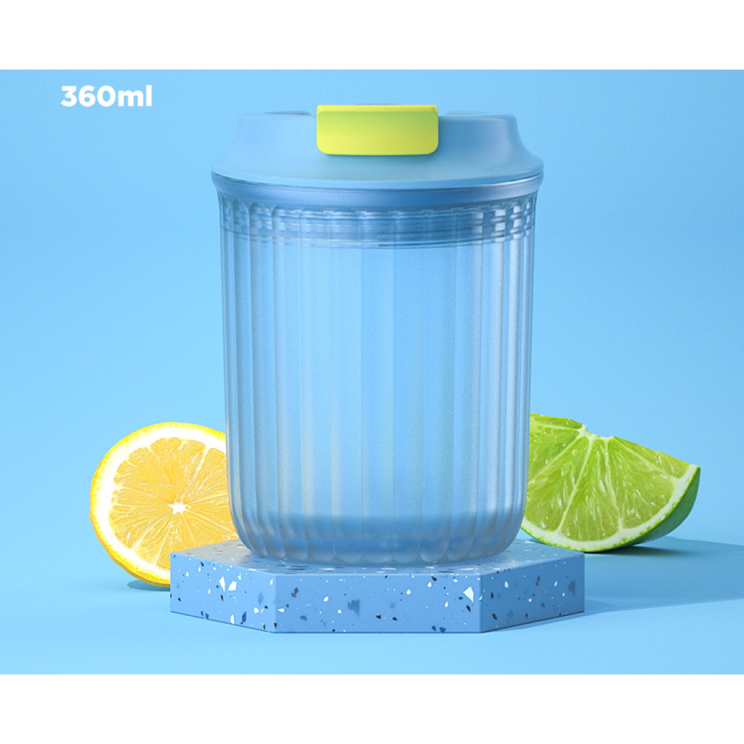 Стакан из тритана, портативный, 360 мл, Hals, Candy, яблочно-зеленый