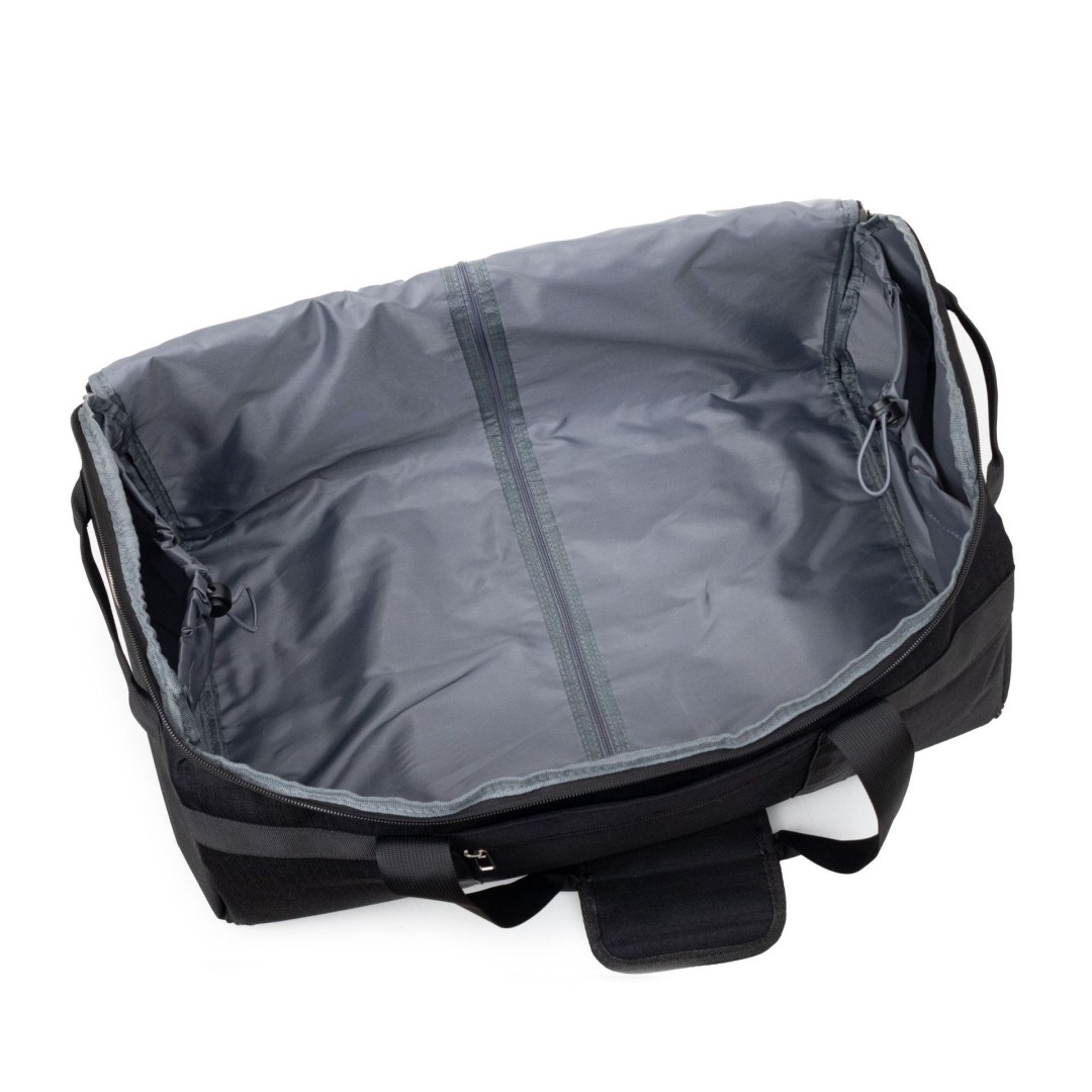 Дорожная сумка – органайзер, многофункциональная,  20–35 литров, черный +колесная база (4 колеса)