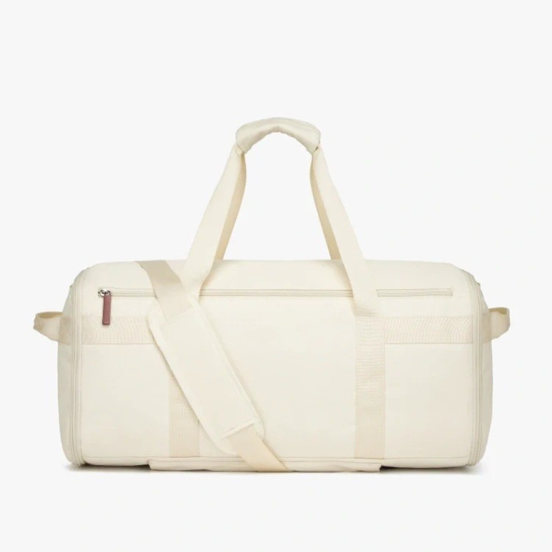 Дорожная сумка – органайзер, многофункциональная,  20–35 литров, белый +колесная база (4 колеса)