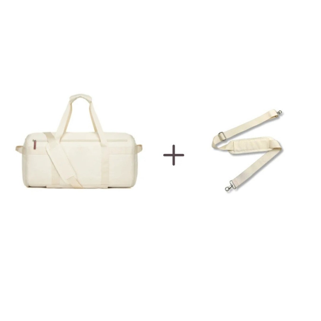 Дорожная сумка – органайзер, многофункциональная,  20–35 литров, белый +колесная база (4 колеса)