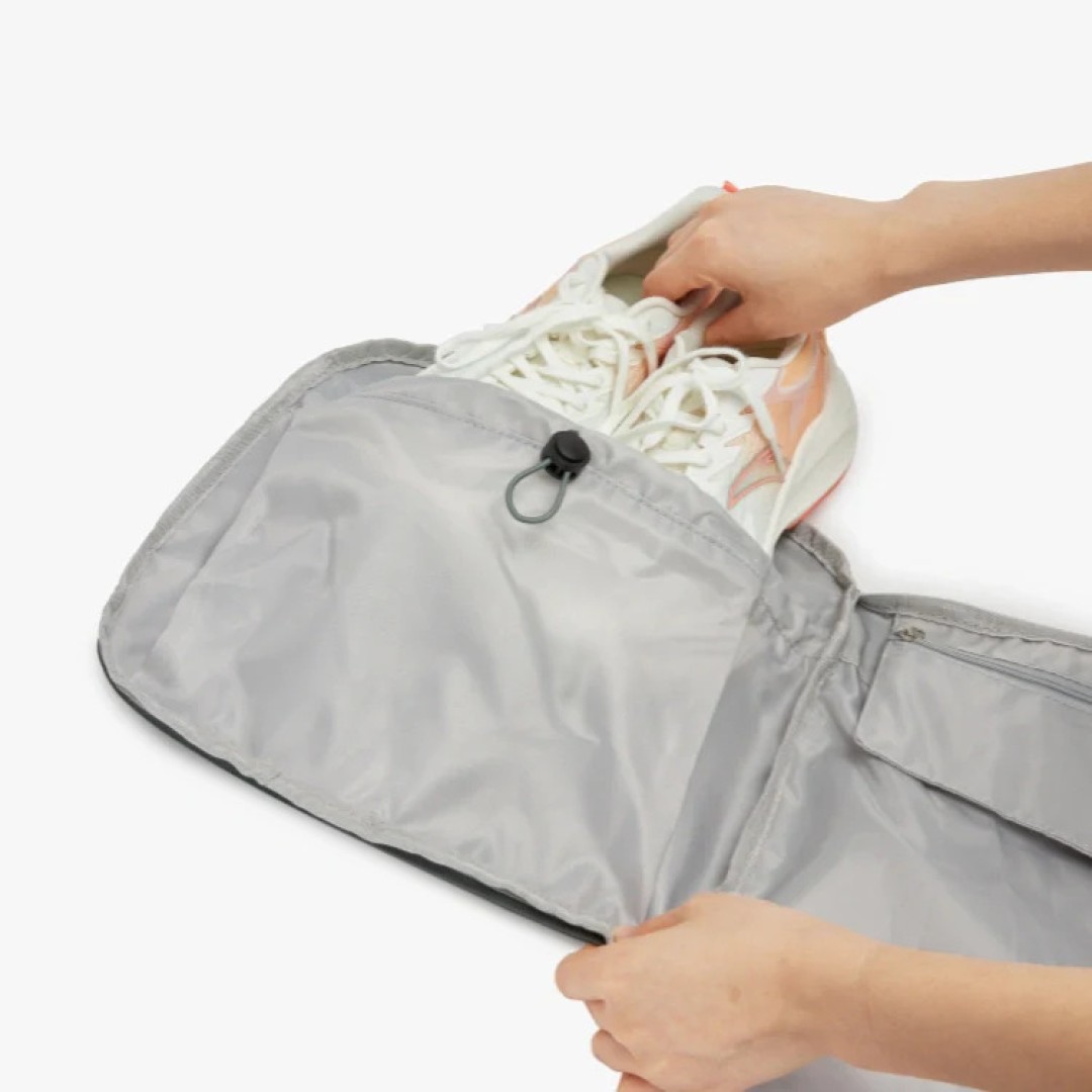 Дорожная сумка – органайзер, многофункциональная,  20–35 литров, черный +колесная база (4 колеса)