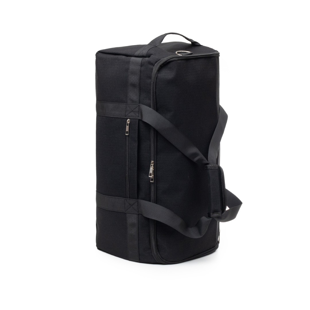 Дорожная сумка – органайзер, многофункциональная,  20–35 литров, черный +колесная база (4 колеса)