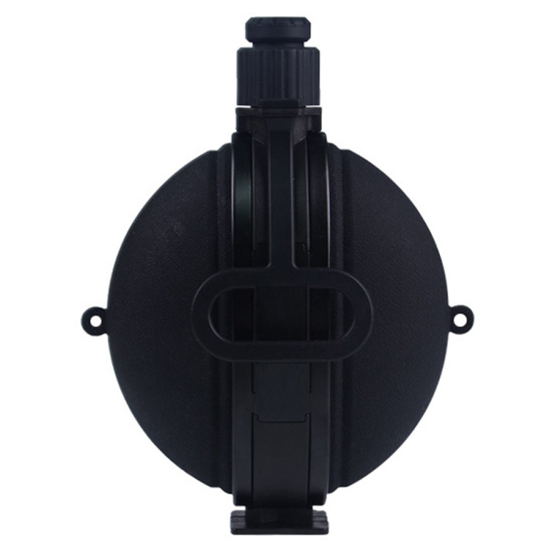 Фляжка с компасом, складная, портативная, 580 мл, черный