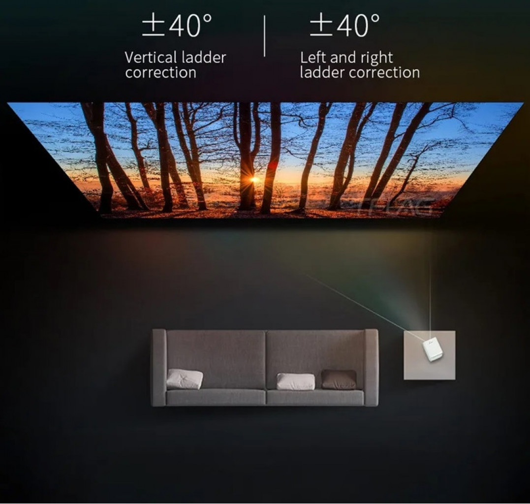 Портативный проектор Xiaomi Wanbo T2 Max Smart Projector White