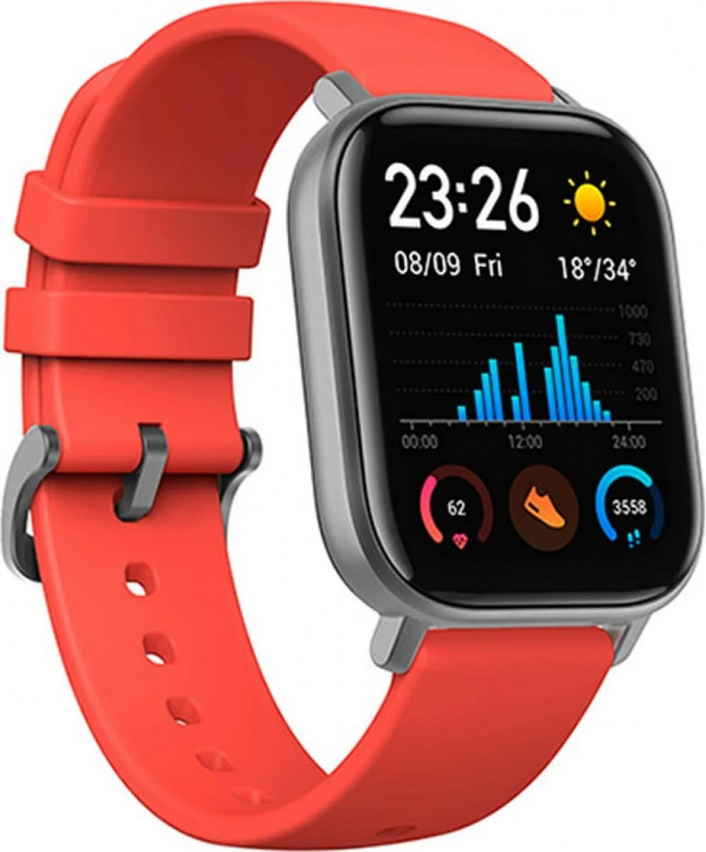 Умные часы Xiaomi Amazfit GTS Red