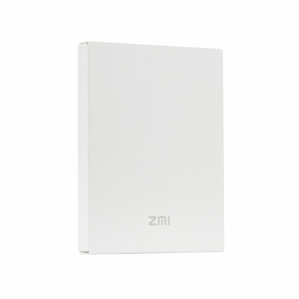 Внешний аккумулятор Xiaomi Mi ZMI Power Bank 5000 mAh White (QB805)