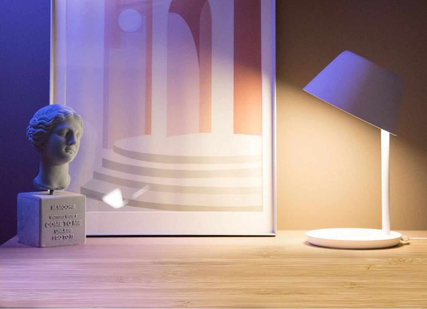 Настольная лампа Xiaomi Staria Bedside Lamp Pro White (YLCT03YL)