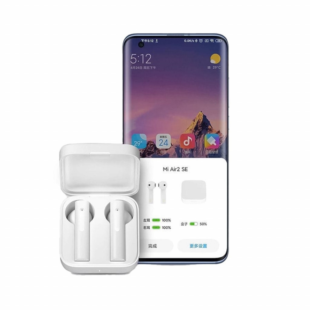 Беспроводные наушники Xiaomi (Mi) True Wireless Earphones 2 Basic White (TWSEJ08WM)