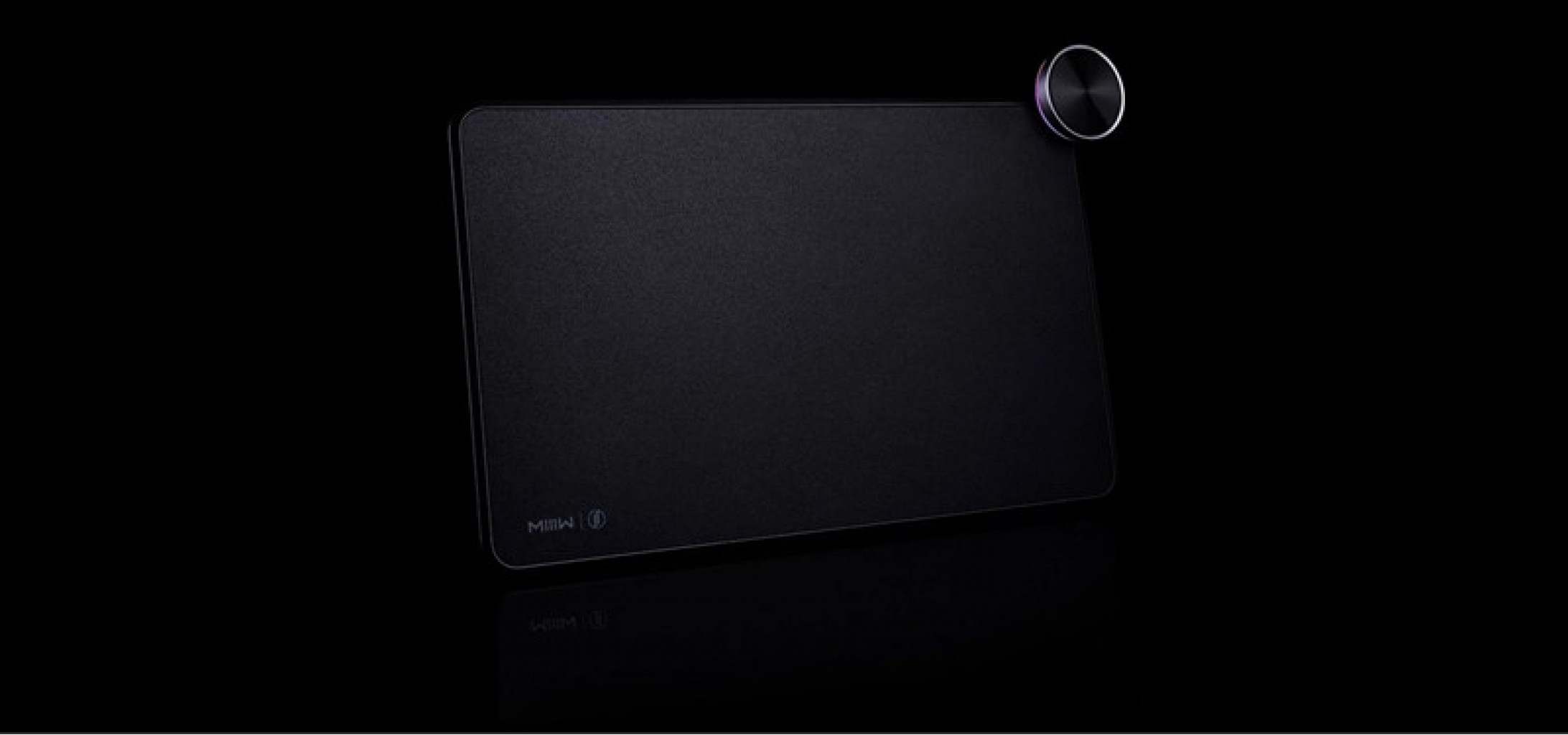 Коврик для мыши с беспроводной зарядкой Xiaomi Smart Qi Wireless Charging Mouse Pad Black (MWSP01)