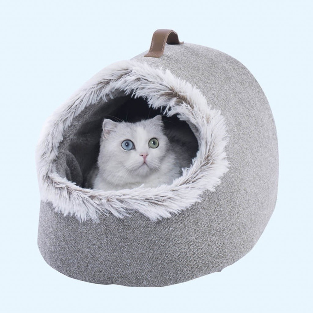 Домик для кошек Xiaomi Mijia Furrytail Soft Cat Nest Grey (SoftCat)