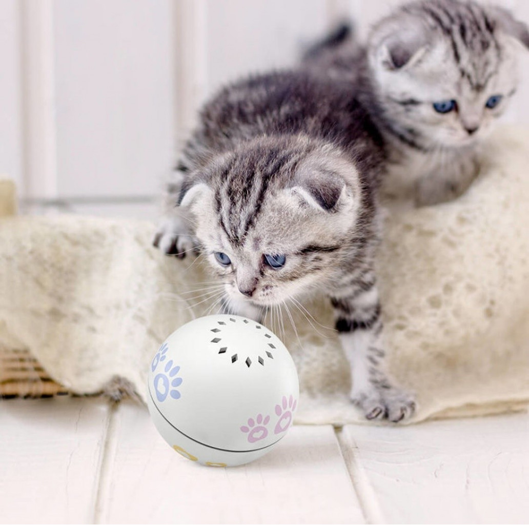 Игрушка для животных Xiaomi Petoneer Pet Smart Companion Ball Cat Toy Grey (PBL010)