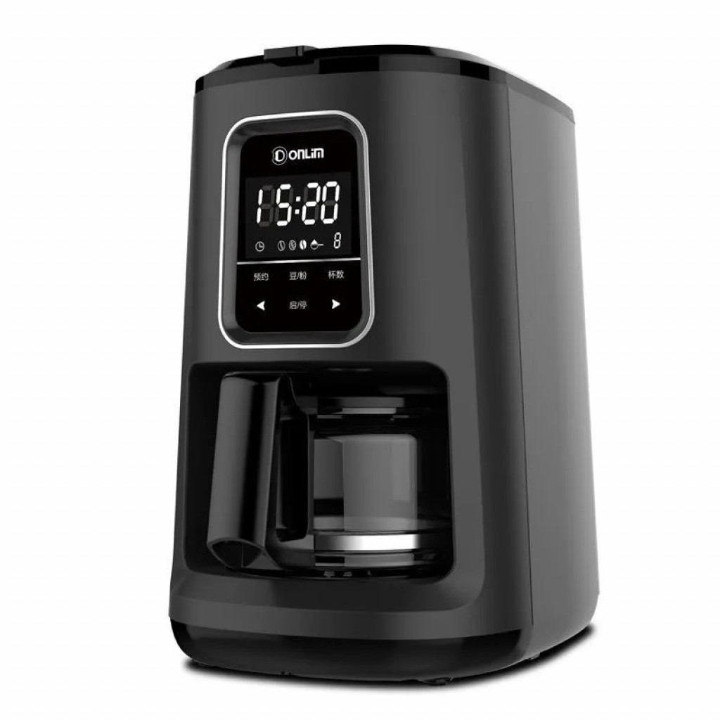 Капельная кофеварка Xiaomi Donlim Automatic Grinding Brewing Coffee Machine 600 ml Black (DL-KF1061)