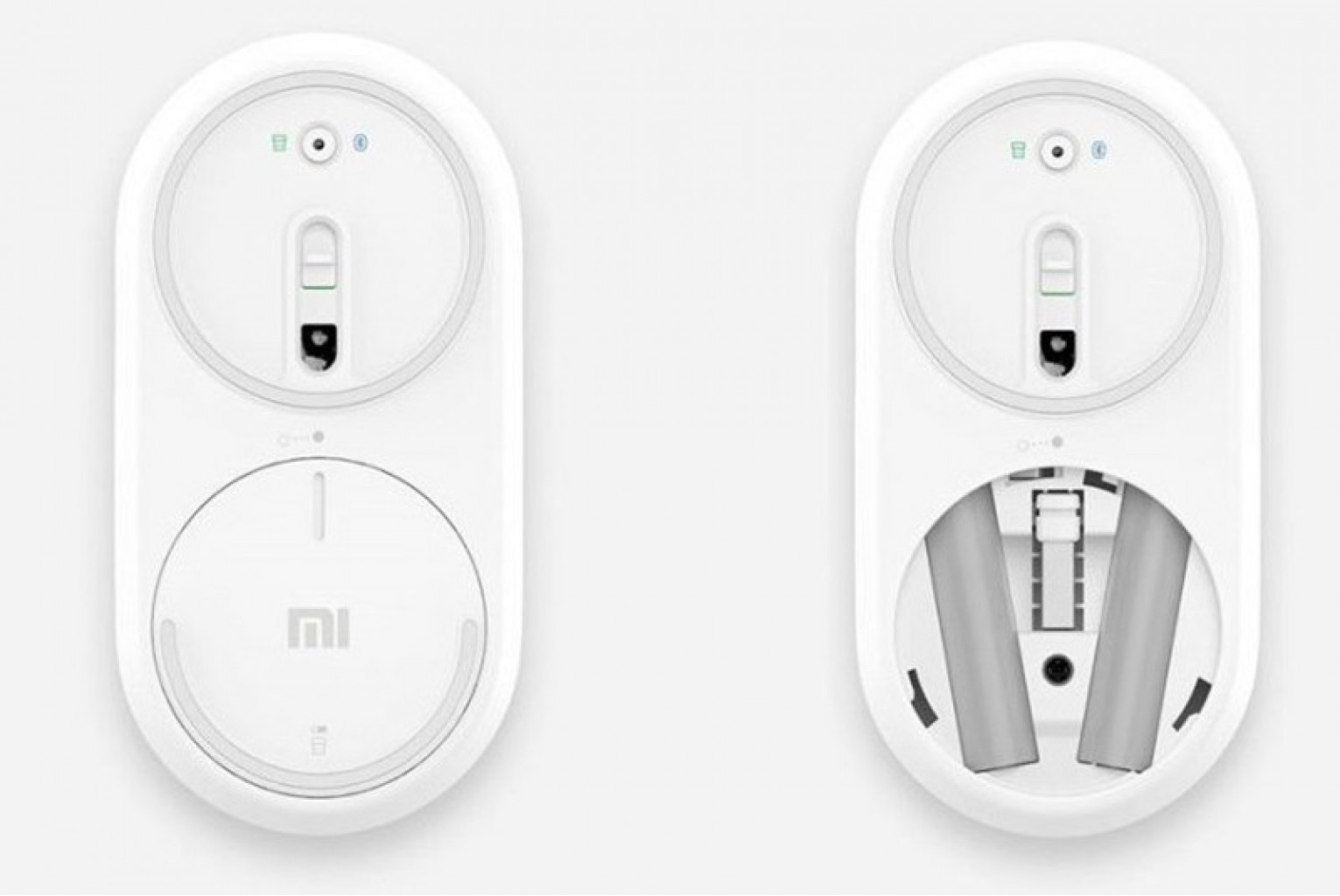 Беспроводная мышь Xiaomi Mi Portable Mouse, Silver (HLK4002CN)