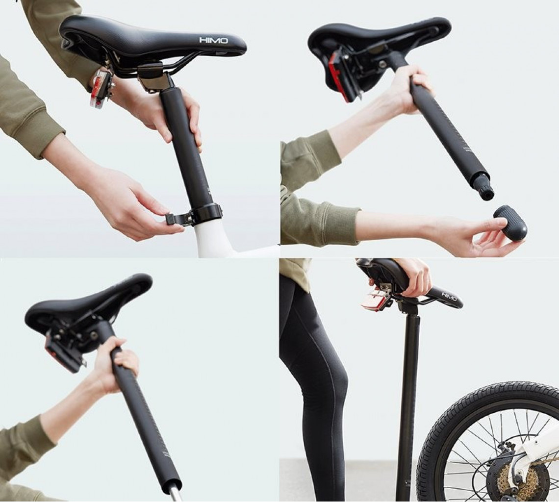 Электровелосипед Xiaomi HIMO C20 Electric Assisted Bicycle, Gray