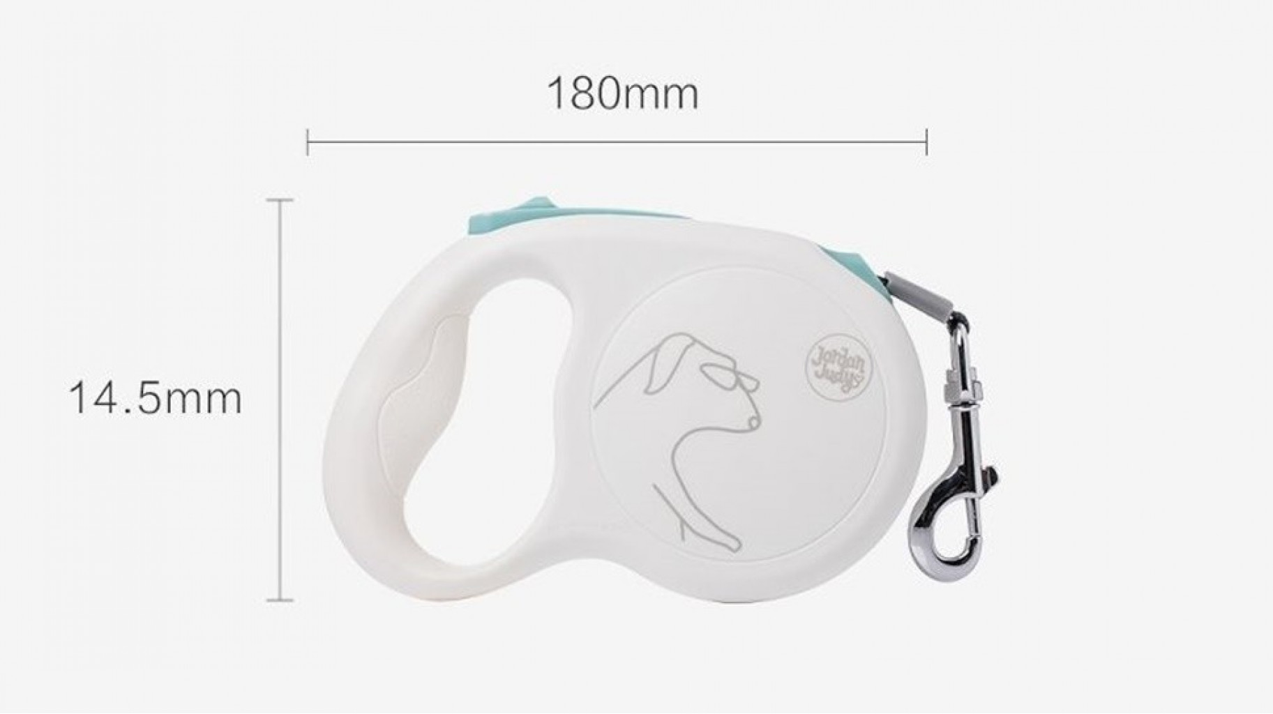 Поводок для собак Xiaomi Jordan&Judy Pet Telescopic Traction Rope White (PE042)