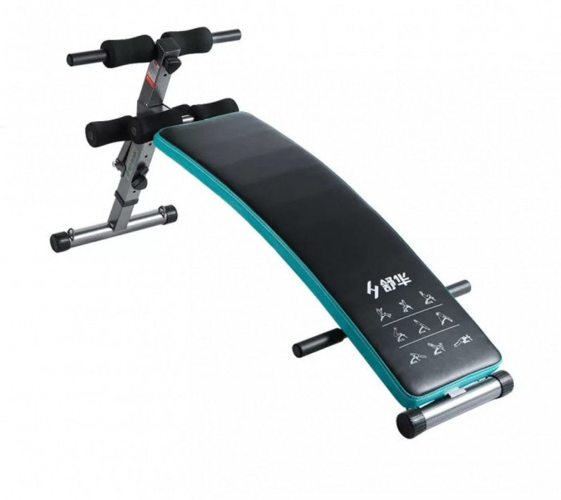 Спортивная скамья Xiaomi SHUA Сurved Multi-function Abdominal Board Black (SH-575)