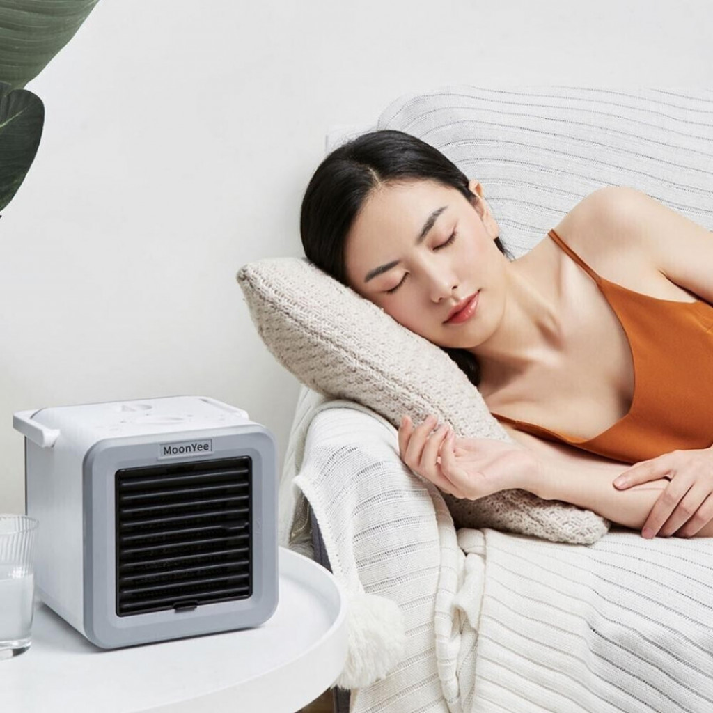 Портативный обогреватель и вентилятор Xiaomi Moonyee Mini Heater Fan White (MY-LN001)