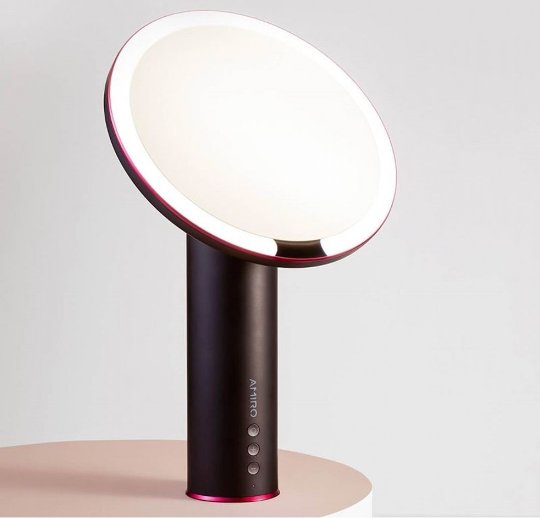 Зеркало для макияжа Xiaomi Amiro O Series Makeup Mirror Black (AML005)