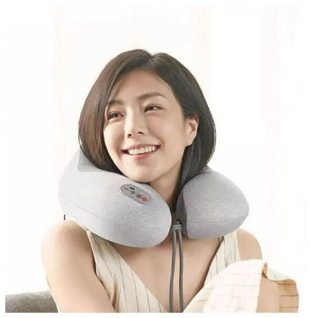 Массажная подушка Xiaomi Momoda Massage Hot Pillow Light grey (SX332)