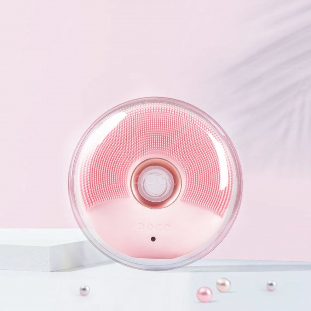 Массажер для лица с ультразвуковой очисткой Xiaomi DOCO Smart Sonic Pink (V001)