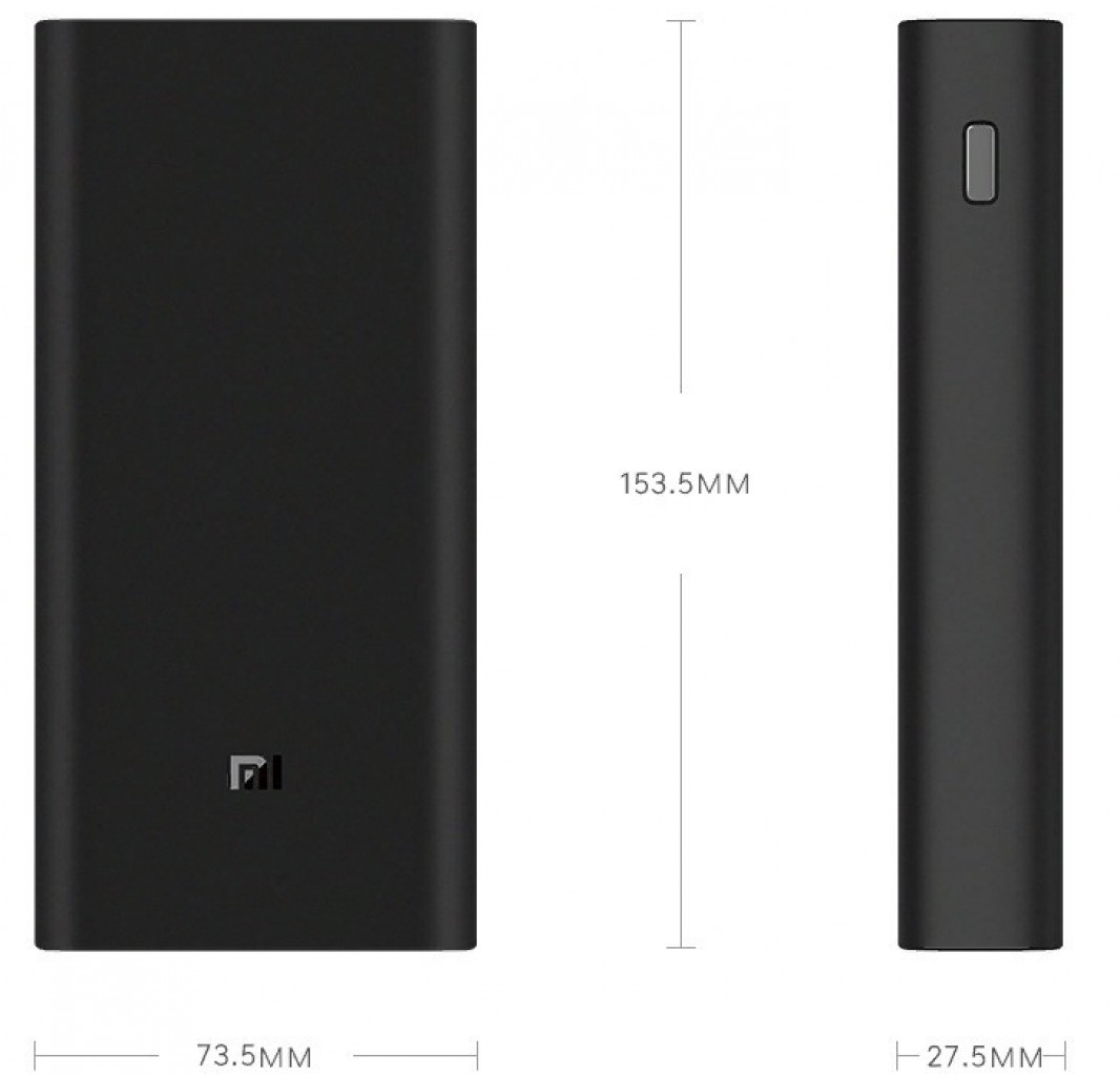 Внешний аккумулятор Xiaomi Mi Power Bank 3 Pro 20000mAh Black (VXN4254GL)