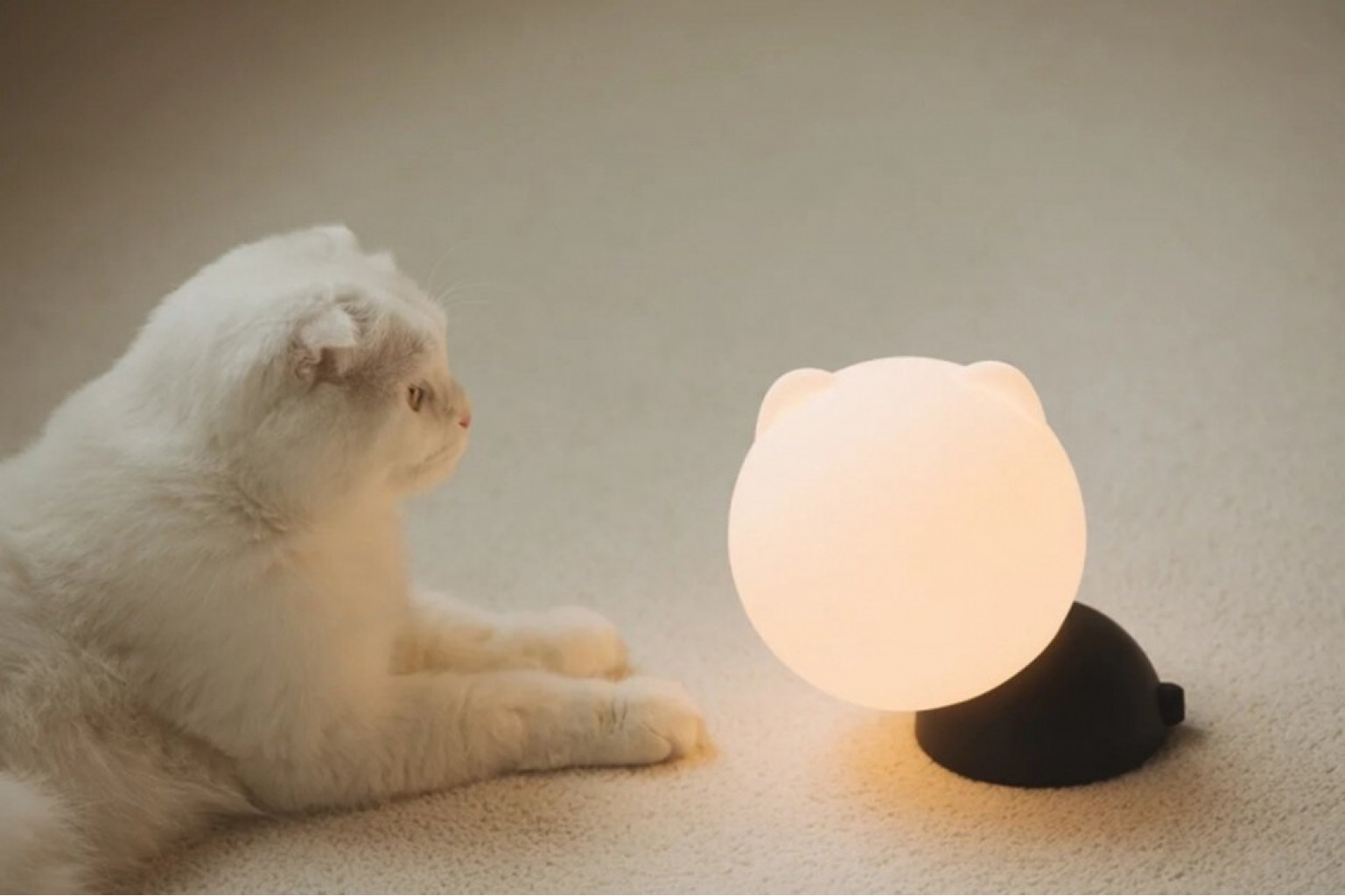 Беспроводной светильник Xiaomi Solove Kitty Night Light, Black (001D)