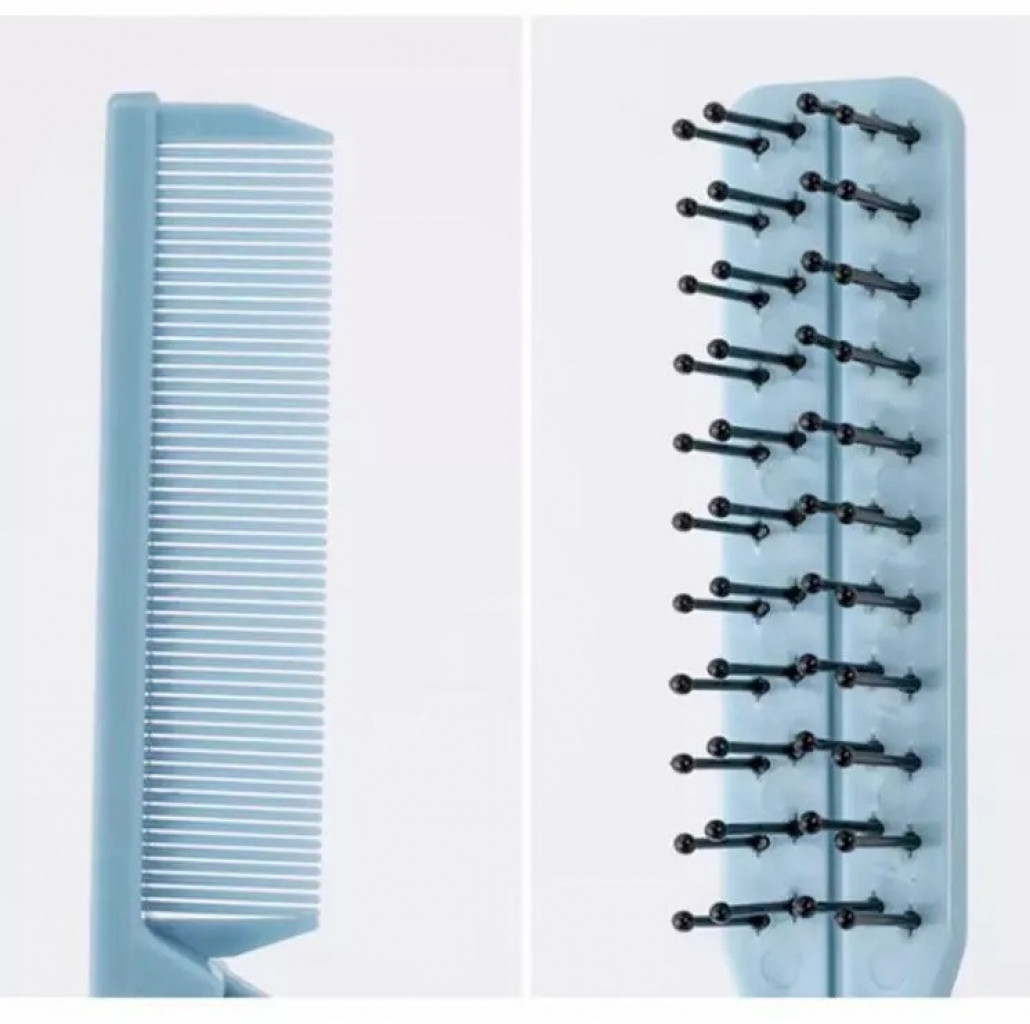 Расческа для волос Xiaomi Jordan&Judy Folding Dual-Purpose Comb, Blue (PT006)