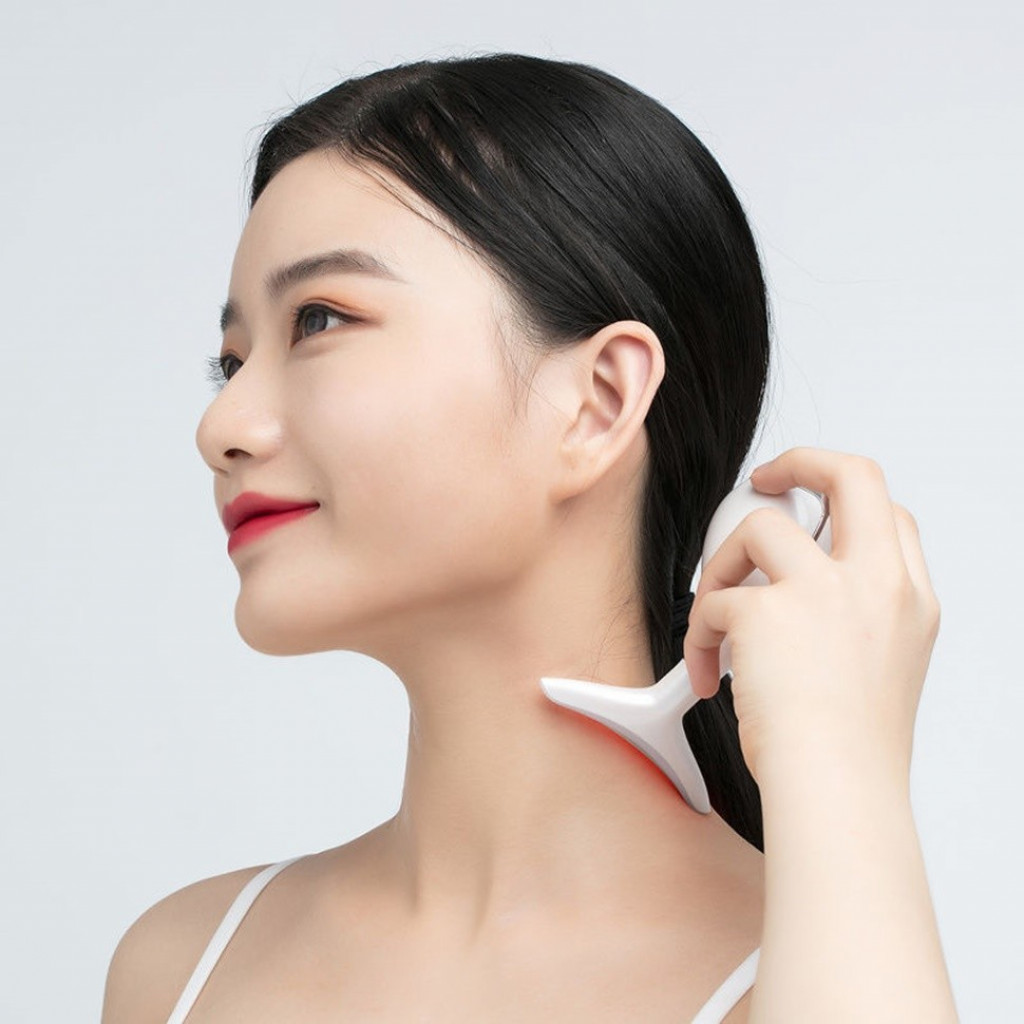 Массажер для шеи Xiaomi WellSkins Beauty Neck Instrument White (WX-MJ100)