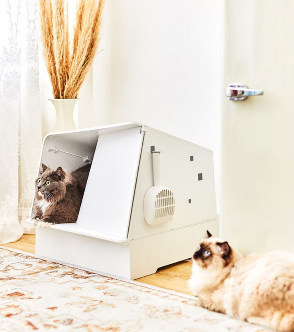 Лоток для кошек Xiaomi Villa Cat Litter Box White (VillaCat)