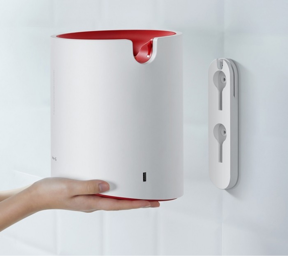 Фен с сушилкой для рук Xiaomi Deerma Multifunctional Hand Dryer (DEM-GS100)