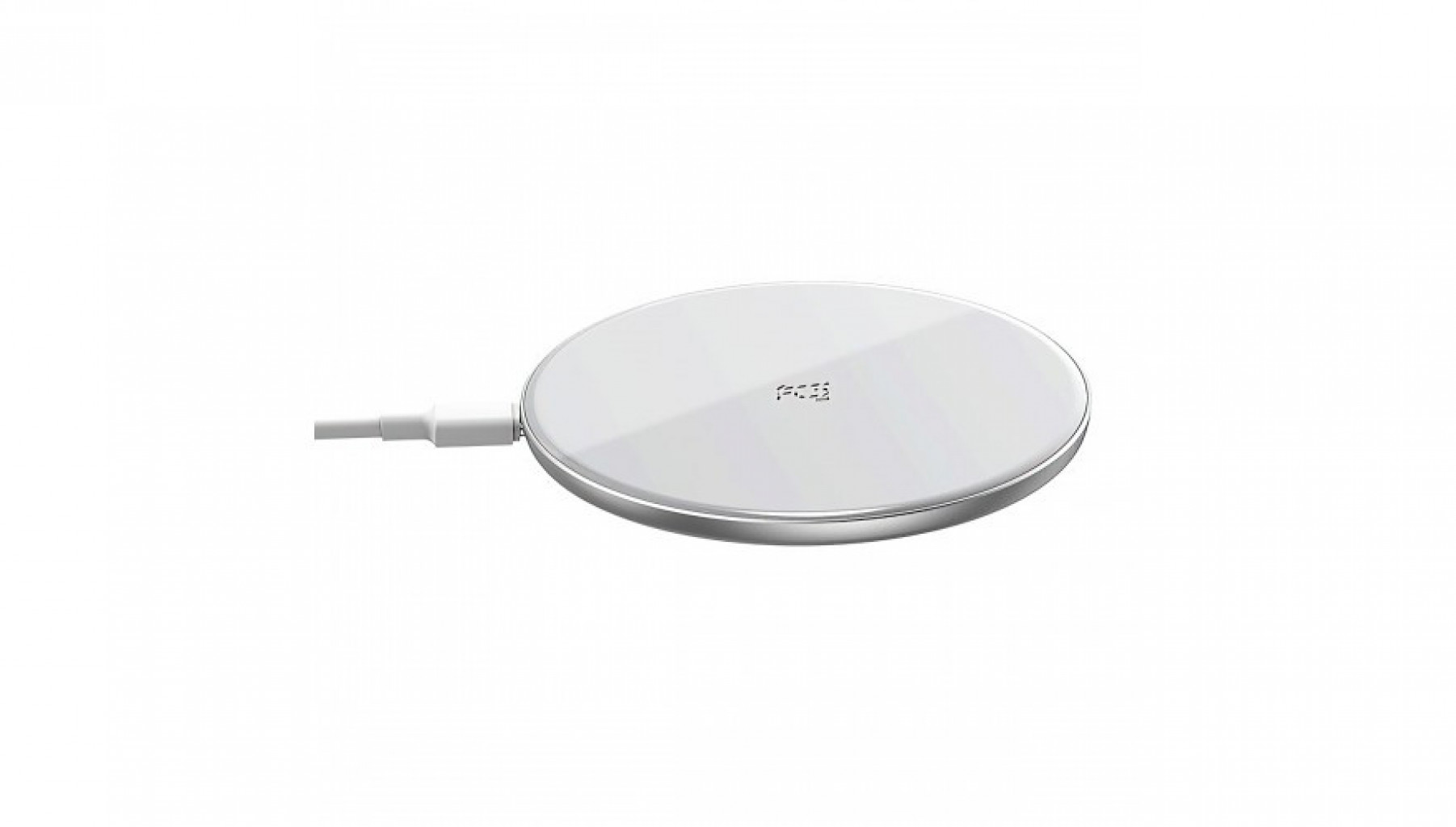 Беспроводное зарядное устройство Baseus 15W Simple Wireless Charger, White (WXJK-B02)