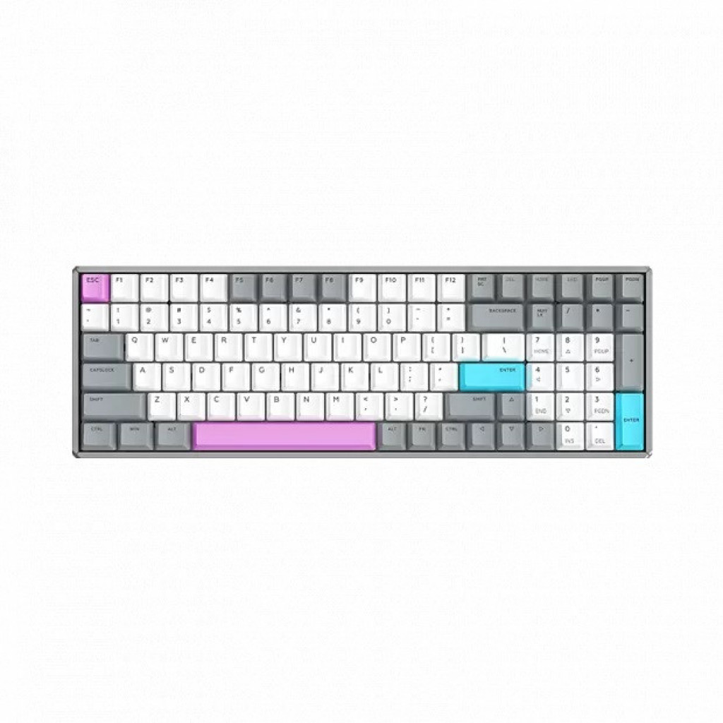 Беспроводная механическая клавиатура Xiaomi Iqunix Mechanical F96 Keyboard, Purple