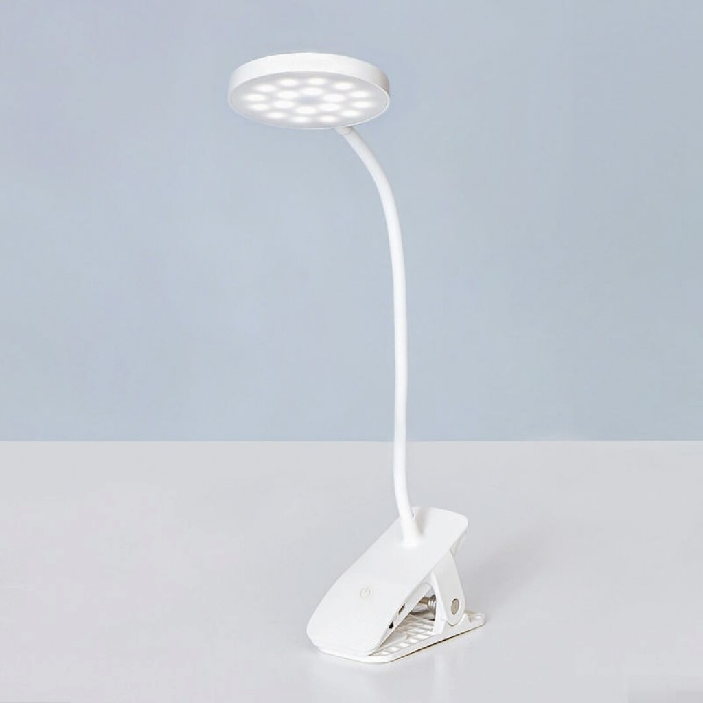 Настольная лампа Xiaomi Portable LED Charging Clamping Lamp White (DK-00370)