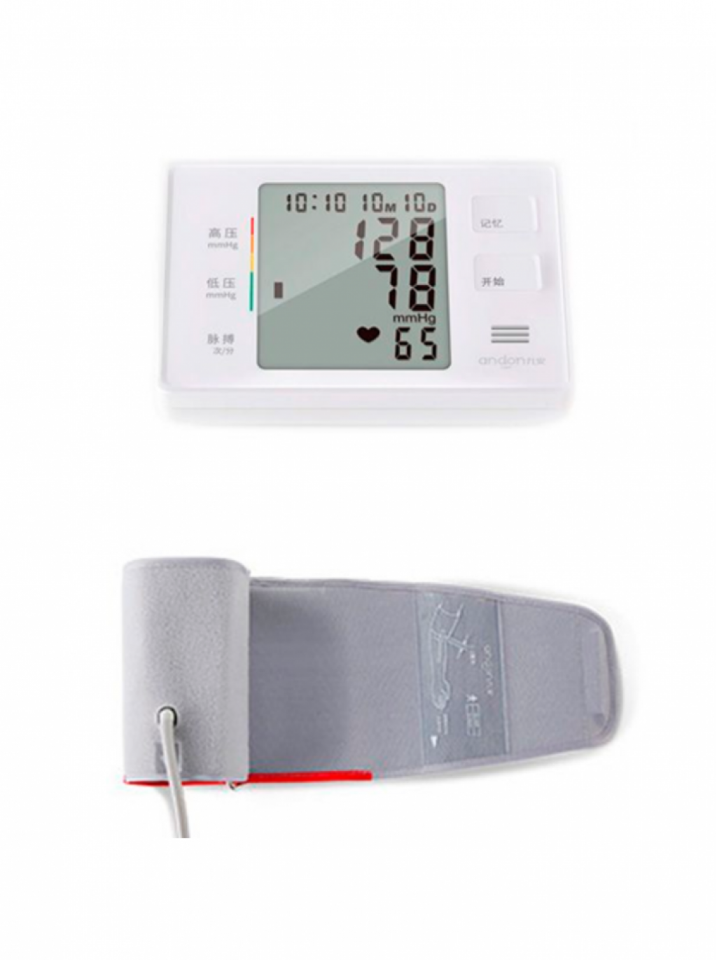 Тонометр Xiaomi Andon Smart Blood Pressure Monitor White (KD-5901)