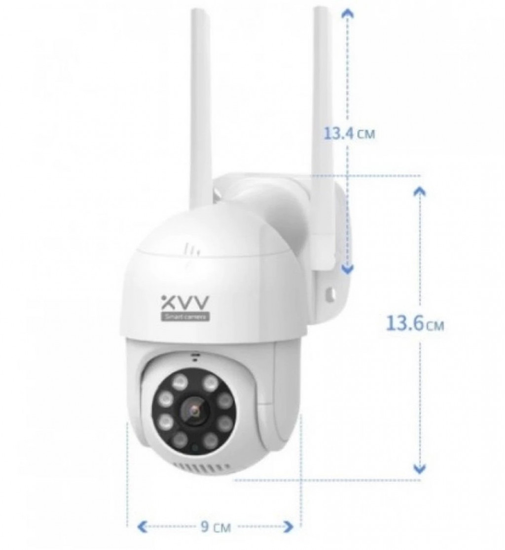 IP камера Xiaomi Xiaovv Outdoor PTZ Camera 2K White (XVV-3630S-P1)