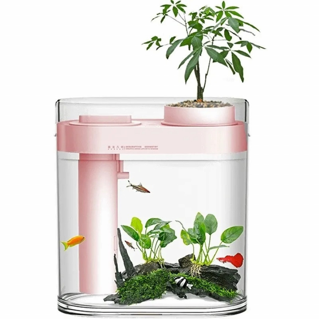 Акваферма Xiaomi Descriptive Geometry Amphibious Fish Tank (HF-JHYGQC001)