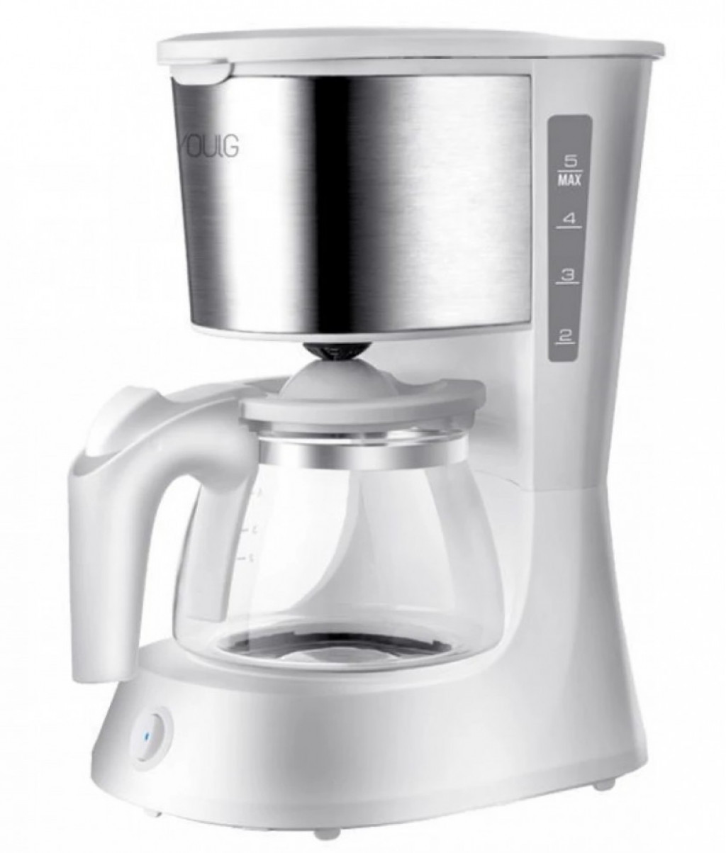 Кофеварка капельная Xiaomi YOULG Drip Coffee Machine White (CM1412-3C)